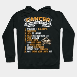 Horoscope: Cancer Hoodie